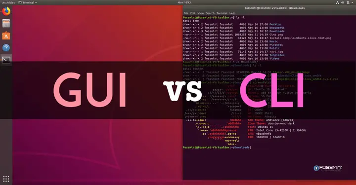 GUI vs CLI